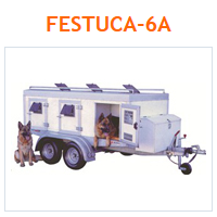 TRAILERS FOR DOGS: FESTUCA-DE LUXE