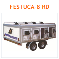 TRAILERS FOR DOGS: FESTUCA-DE LUXE