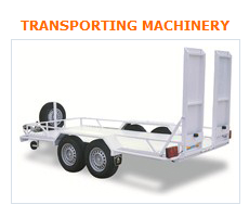 PUBLIC WORKS / MACHINERY TRAILERS